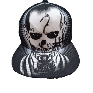 Suicide Squad Forgive‎ Me El Diablo Black Adjustable Hat Cap Flat Bill
